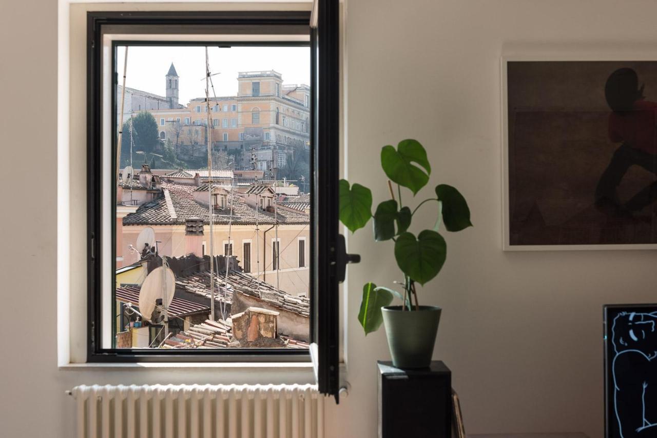 Idyllia Lighty Flat With Views In Trastevere Rome Bagian luar foto